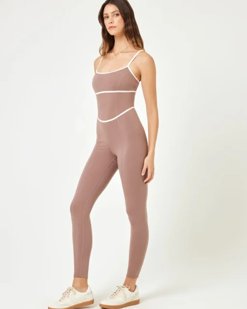 Ace Jumpsuit - Fawn-Cream