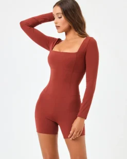 Allister Romper - Umber