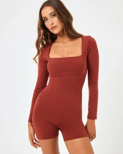 Allister Romper - Umber