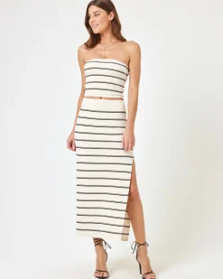 Amalfi Skirt - Mykonos Stripe