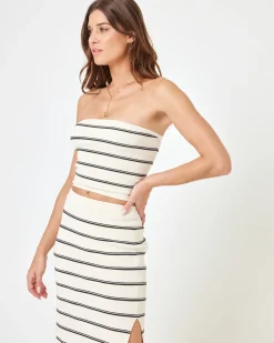 Amalfi Skirt - Mykonos Stripe