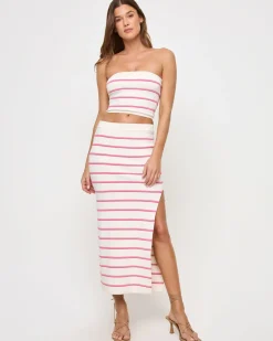 Amalfi Tube Top - Capistrano Stripe