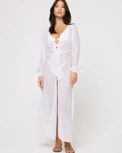 Anna Cover Up - White