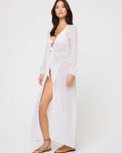Anna Cover Up - White