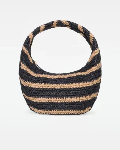 Aya Bag - Natural-Black