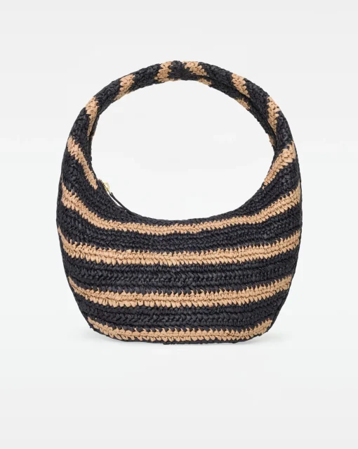 Aya Bag - Natural-Black