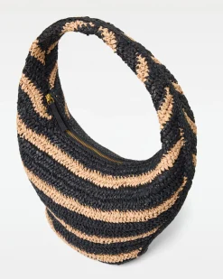 Aya Bag - Natural-Black