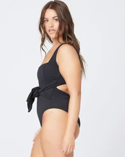 Balboa One Piece Swimsuit - Black