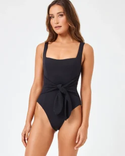 Balboa One Piece Swimsuit - Black