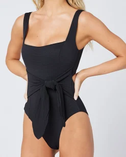 Balboa One Piece Swimsuit - Black