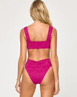 Bardot Bikini Bottom - Berry