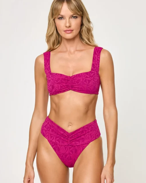 Bardot Bikini Bottom - Berry