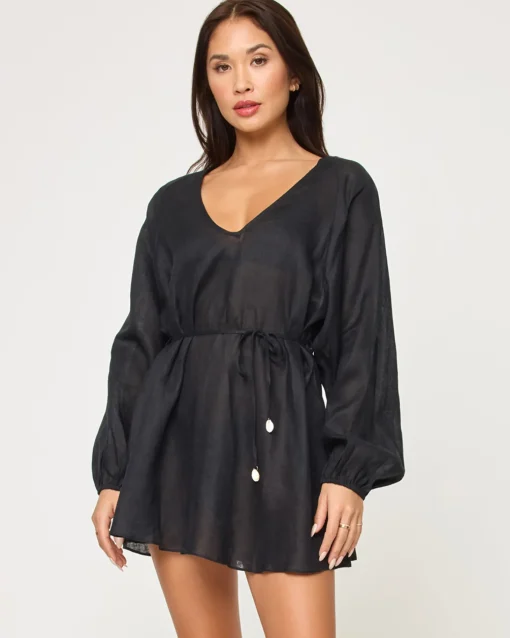 Boat Trip Tunic - Black