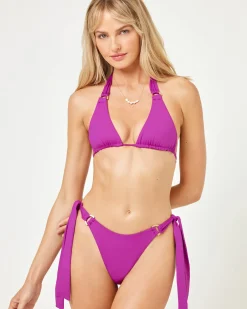Brielle Bikini Top - Wild Aster