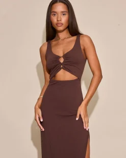 Camille Dress - Espresso
