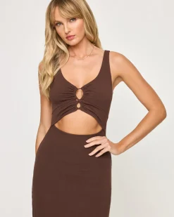Camille Dress - Espresso
