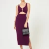 Camille Dress - Merlot