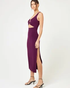 Camille Dress - Merlot