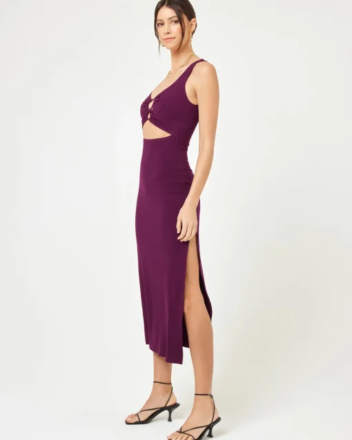 Camille Dress - Merlot