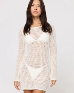 Cleo Cover Up Dress - Cream