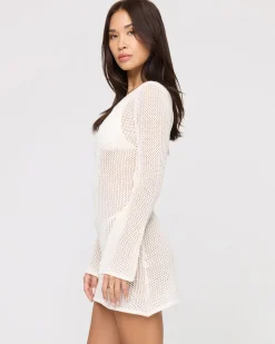 Cleo Cover Up Dress - Cream