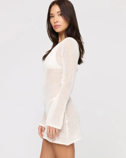 Cleo Cover Up Dress - Cream