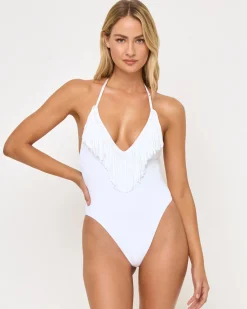 Desert Days One Piece Swimsuit - White