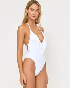 Desert Days One Piece Swimsuit - White