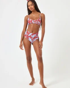 Eco Chic Econyl® High Tide Bikini Top - Going Tropical