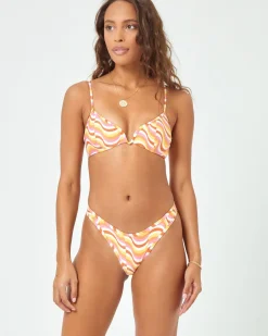 Eco Chic Econyl® Whiplash Bikini Bottom