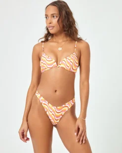 Eco Chic Econyl® Whiplash Bikini Bottom