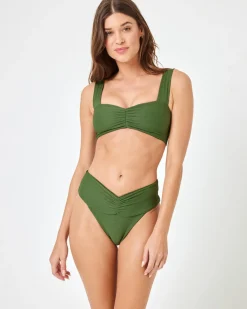 Eco Chic Repreve® Marlee Bikini Top - Jungle