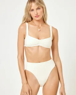 Effie Bikini Top - Cream
