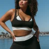 Full Force Bra - Black-Cream