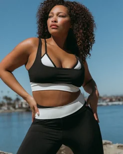 Full Force Bra - Black-Cream