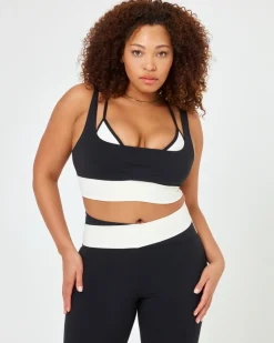 Full Force Bra - Black-Cream