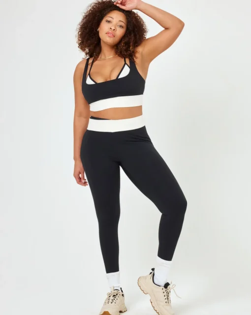 Full Force Bra - Black-Cream