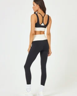 Full Force Bra - Black-Cream