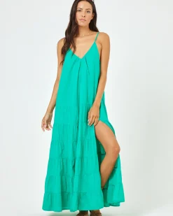 Goldie Cover-Up Dress - Jade