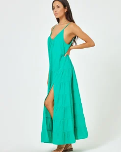 Goldie Cover-Up Dress - Jade