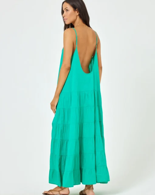 Goldie Cover-Up Dress - Jade