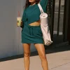 Half Court Skirt - Deep Teal
