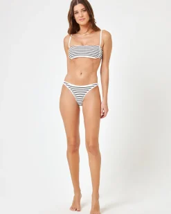 Hazel Bikini Top - Sail Along Stripe