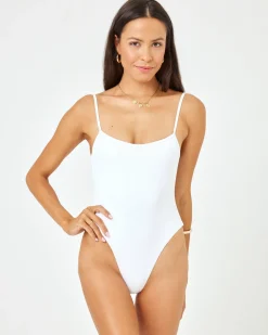 Holly One Piece Swimsuit - White