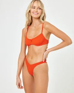 Hunter Bikini Top - Pimento