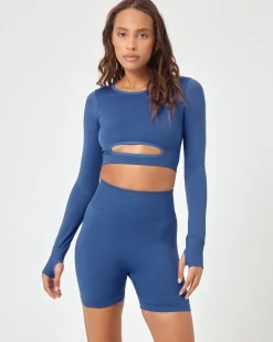 In The Zone Top - True Blue