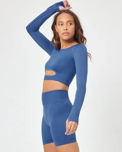 In The Zone Top - True Blue