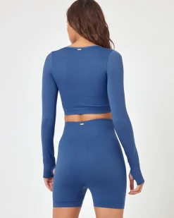 In The Zone Top - True Blue