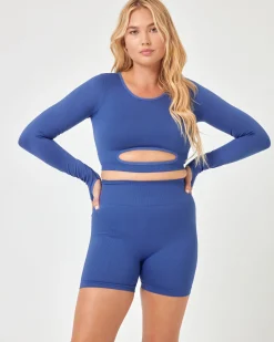 In The Zone Top - True Blue