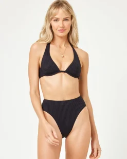 Isa Bikini Top - Black